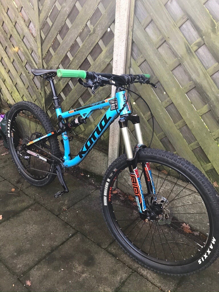 kona precept 150 mountain bike 2017